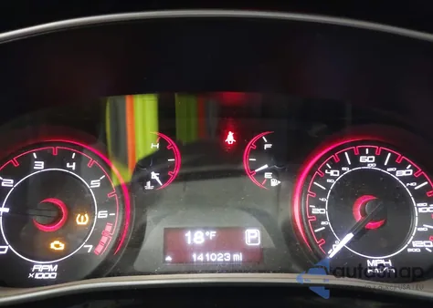 2013 Dodge Dart Rallye z USA, uszkodzony, nr VIN 1C3CDFBA3DD284978